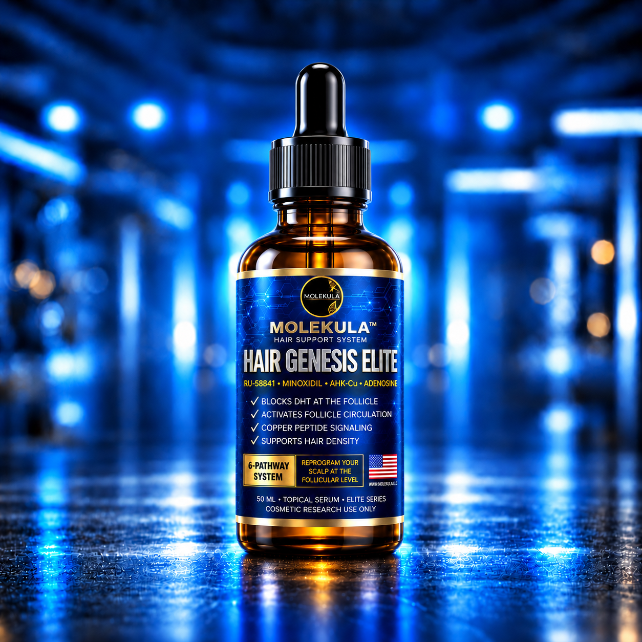 Molekula Hair Genesis Elite — follicle & keratin support